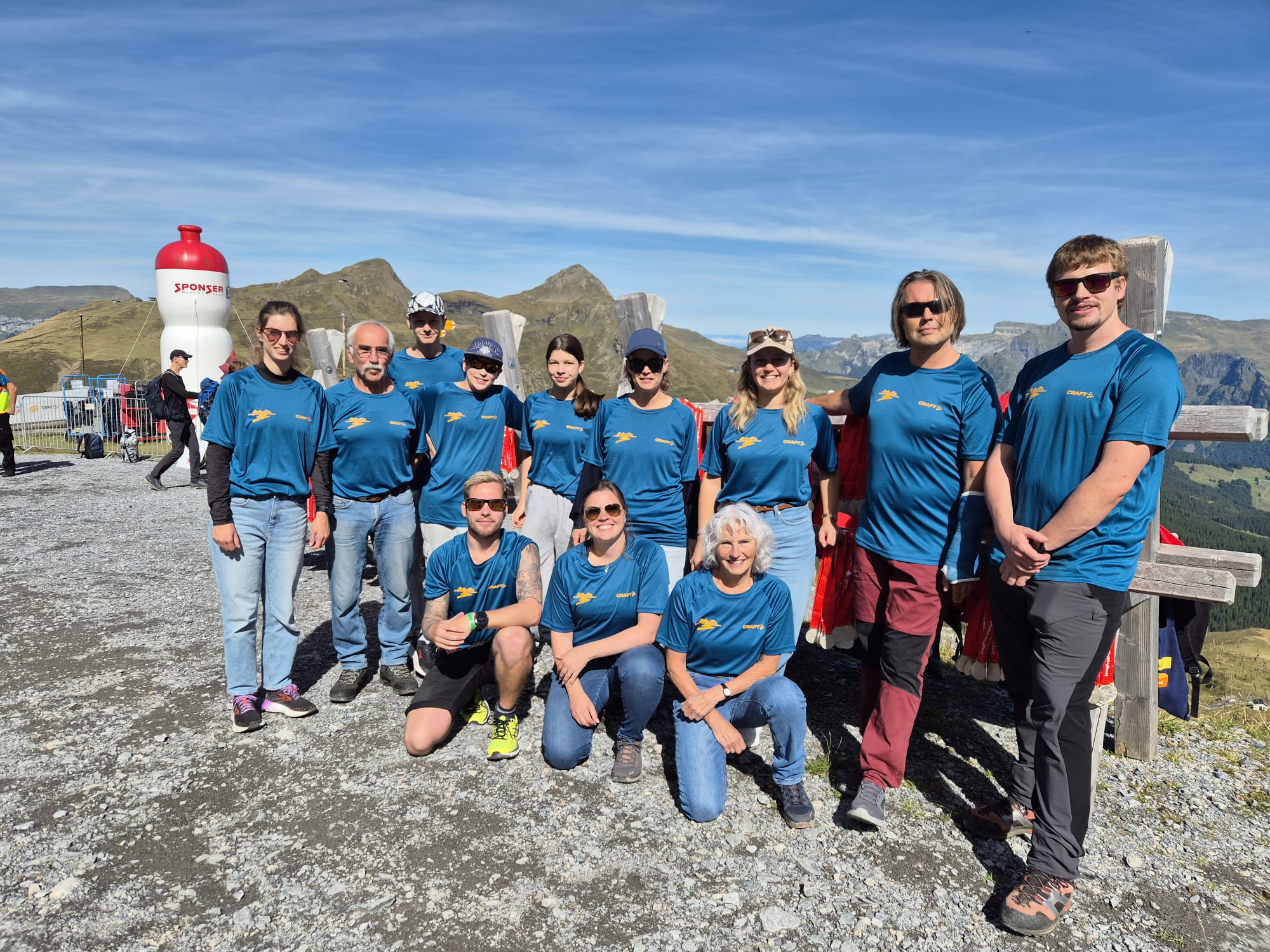 Jungfrau-Marathon Helfereinsatz